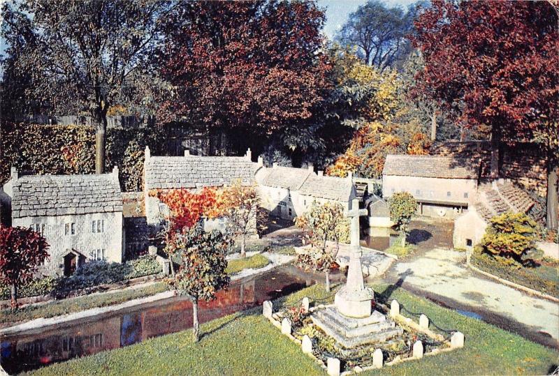 B102949 the memorial model village bourton on the water postcard    uk