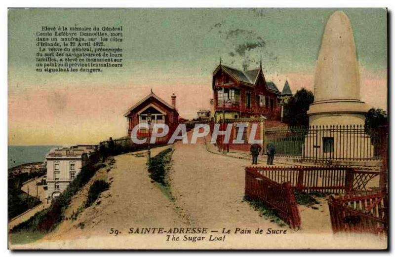 Le Havre Sainte Adresse Postcard The Old Sugar Loaf