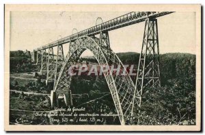 Old Postcard Viaduct Garabit