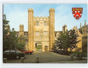 Postcard Great Gate, Trinity College, Cambridge, England