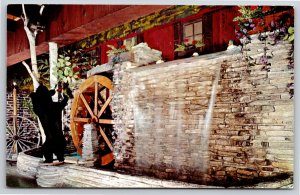 Gurnee Illinois~The Rustic Manor Restaurant & Old Mill Cocktail Lounge~Postcard