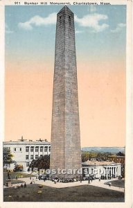 Bunker Hill Monument - Charlestown, Massachusetts MA  