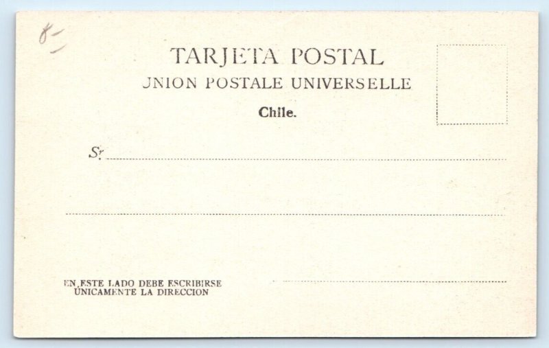 Hacienda Lo Hermida CHILE UDB Postcard