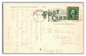 Postcard Atchison Kansas Post Office Vintage Standard View Card