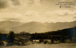 NH - Sugar Hill. View from Sunset Hill House.  RPPC