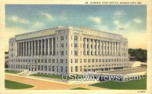 General Post Office - Kansas City, Missouri MO Postcard