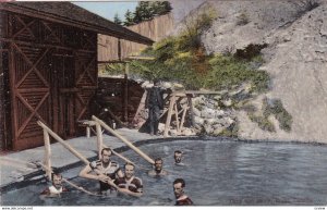 BANFF, Alberta, Canada, 1900-1910s; Cave And Nasin, Swimming Pool