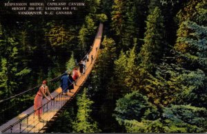 Canada Vancouver Capilano Suspension Bridge