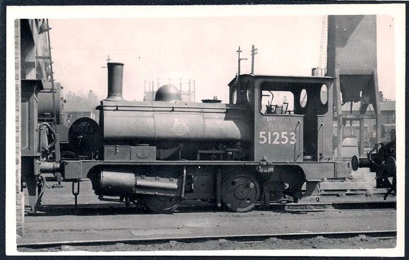 LONDON NORTHWESTERN Railroad Locomotive #51253 RPPC unused