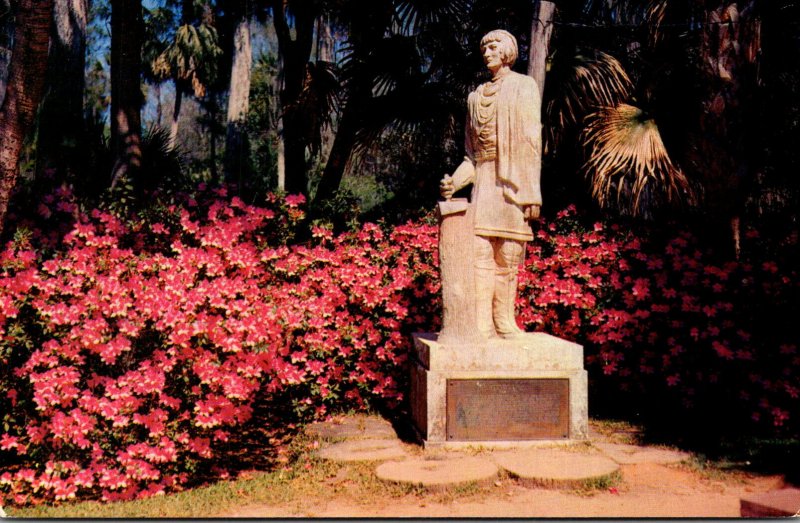 Florida Silver Springs Seminole Indian Chief Osceola Statue