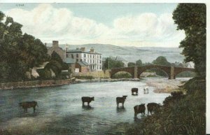Wales Postcard - The Bridge - Llanrwst - Caernarvonshire - Ref 19712A