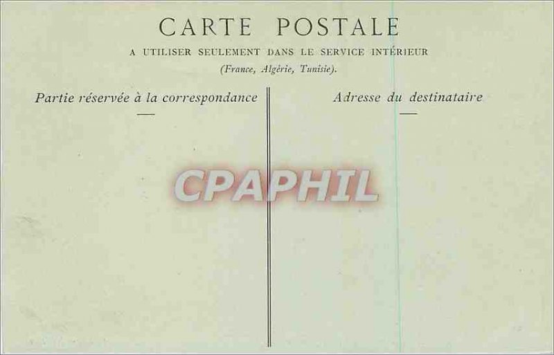 Old Postcard Le Havre La Jetee a Day Storm