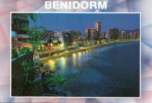 BF14423 benidorm spain playa de levante atradecer  france front/back image