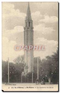 Old Postcard Ile d & # 39Oleron St Lantern stone dead