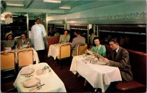 PC Fred Harvey Dining Car of the Santa Fe's El Capitan Train Grand Canyon