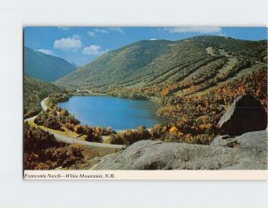 Postcard Franconia Notch, White Mountains, Franconia, New Hampshire