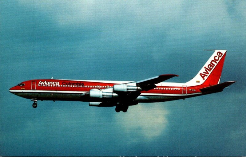 Airplanes AVIANCA Boeing 707-359B Los Angeles International Airport