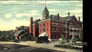 Soldiers'home showing flower beds US Navy, Military Unused light corner wear ...