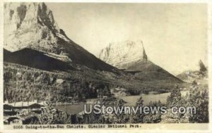 Going to the Sun Chalets in Glacier National Park, Montana