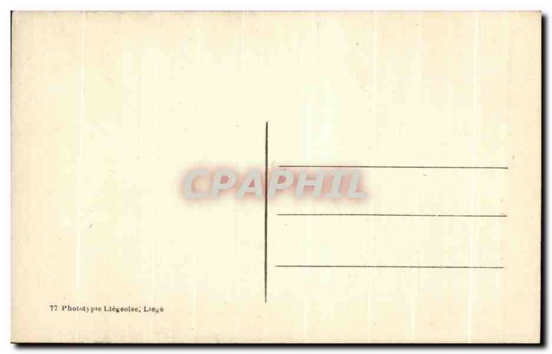 Old Postcard Liege Musee Curtius