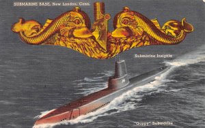 Submarine Insignia Guppy Submarine 1955 