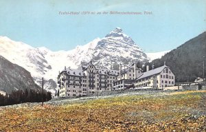 Trafoi Hotel Switzerland Writing on back 