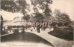 Postcard Old Vichy The Orangerie Park Celestins