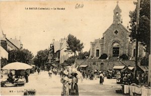 CPA La BAULE - Le Marché (587538)