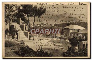 Old Postcard St Hospice Cap Ferrat and Dog Tete seen from Cape Point