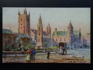 Devon Plymouth ST. ANDREWS Artist Wimbush c1907 Postcard by Raphael Tuck 7507