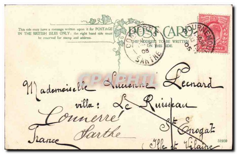 Postcard Old Globe Swanage