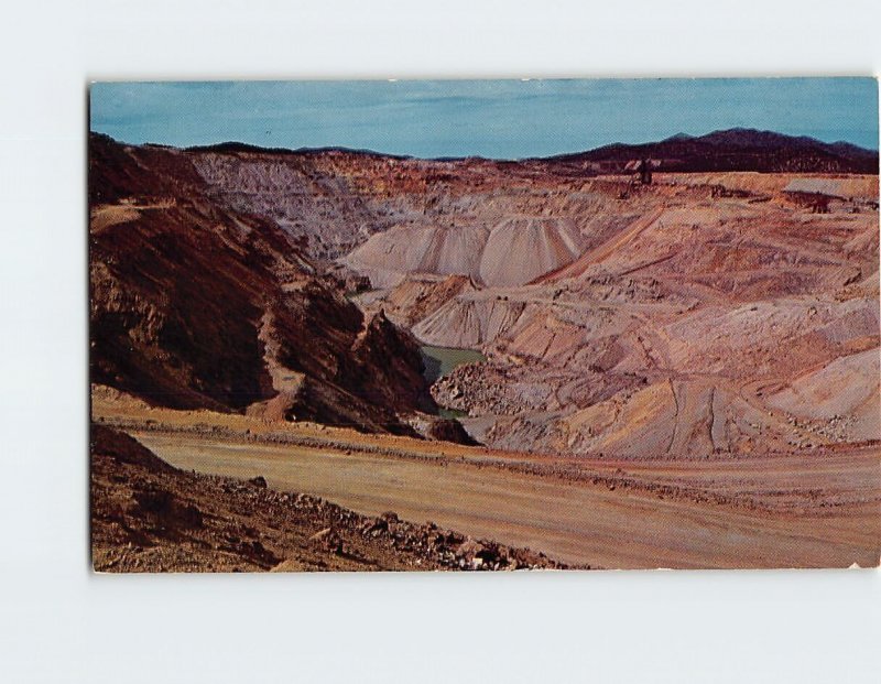 Postcard Ruth Copper Pit Nevada USA