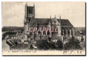 Old Postcard Meaux La Cathedrale