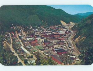 Unused Pre-1980 AERIAL VIEW Wallace Idaho ID A4496