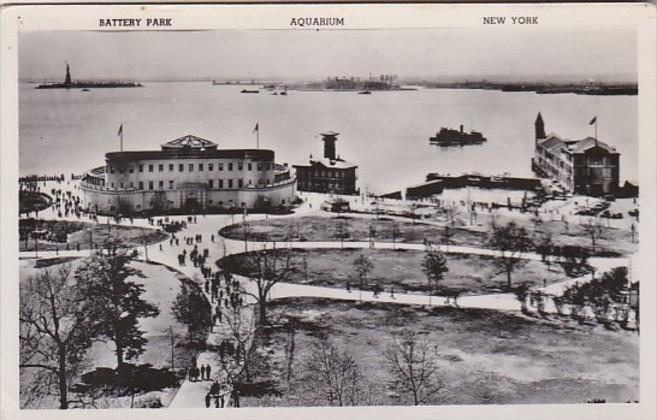 New York City Battery Park and Aquarium Photo