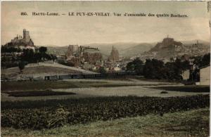 CPA Le PUY-en-VELAY - Vue d'ensemble des quatre Rochers (588339)