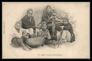 Algeria Alger Algerie vintage Unused Postcard Child Porters and Shoeshine Boys