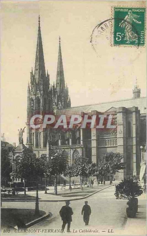 CPA Clermont Ferrand La Cathédrale 