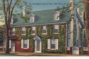 Postcard The Old Ridgley House Dover DE