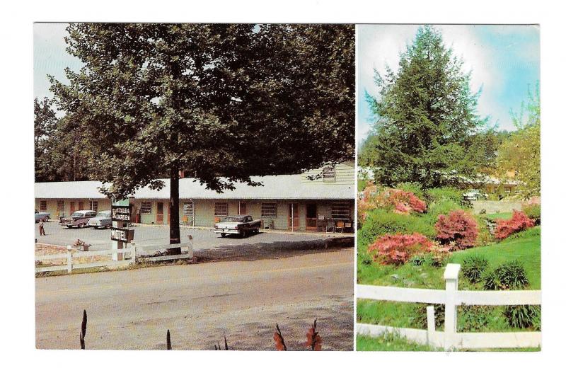 NC Blowing Rock Azalea Garden Motel North Carolina Vinntage Postcard