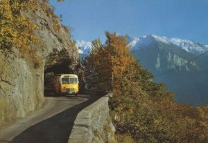 Brunig Hasilbrg Tierberge Mahrenhorn Switzerland Bus Postcard