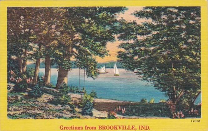 Indiana Greetings From Brookville
