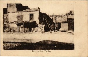CPA Rouvres bei Verdun - Village Scene - Ruines (1037112)