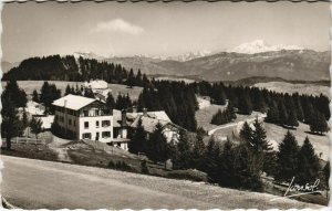 CPA AIX-les-BAINS Le Revard - Le Plateau du Revard et le Mont Blanc (1191038)