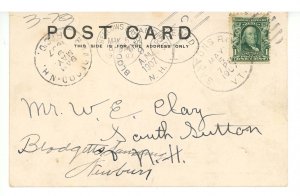 VT - Saxtons River. Academy Avenue