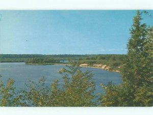 Pre-1980 RIVER SCENE Mesick - Near Cadillac & Interlochen & Manistee MI AE5930