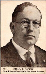 Postcard Politics WV - Charles Swint Republican Candidate for State Senate 1920