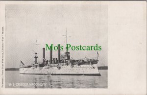 Naval History Postcard - USA, American Navy, U.S.Cruiser Brooklyn HP468