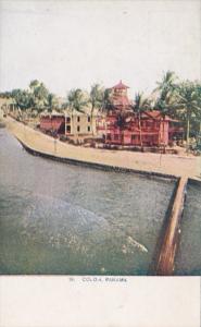 Panama Canal Scene At Colon