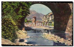 Sospel - the Old Bridge - Old Postcard